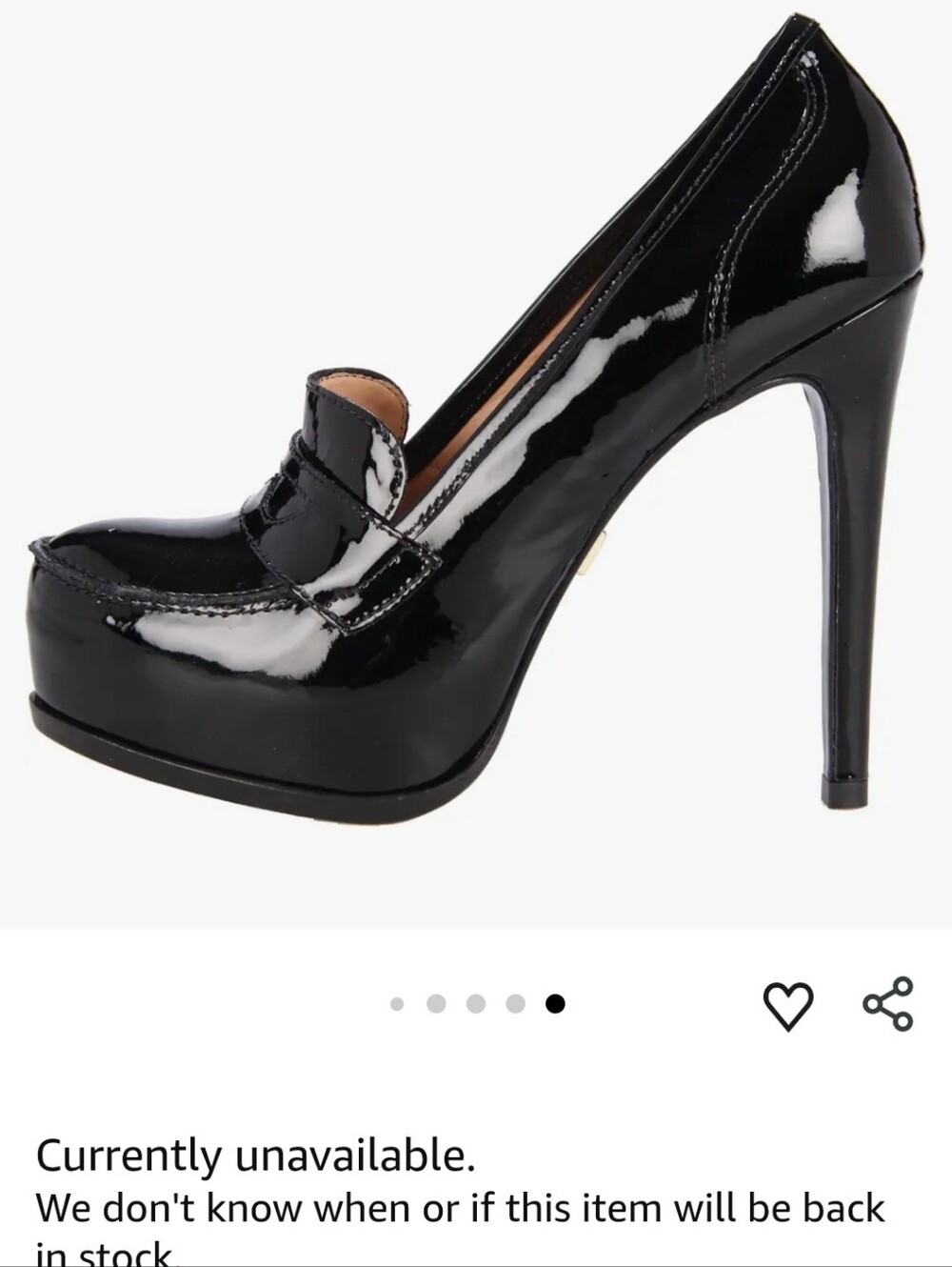 Pour La Victoire Black Patent Loafers